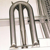 Close-up of AOG T Series 36” Gas Grill features like the rotisserie backburner and high-performance cooking grids for optimal grilling.